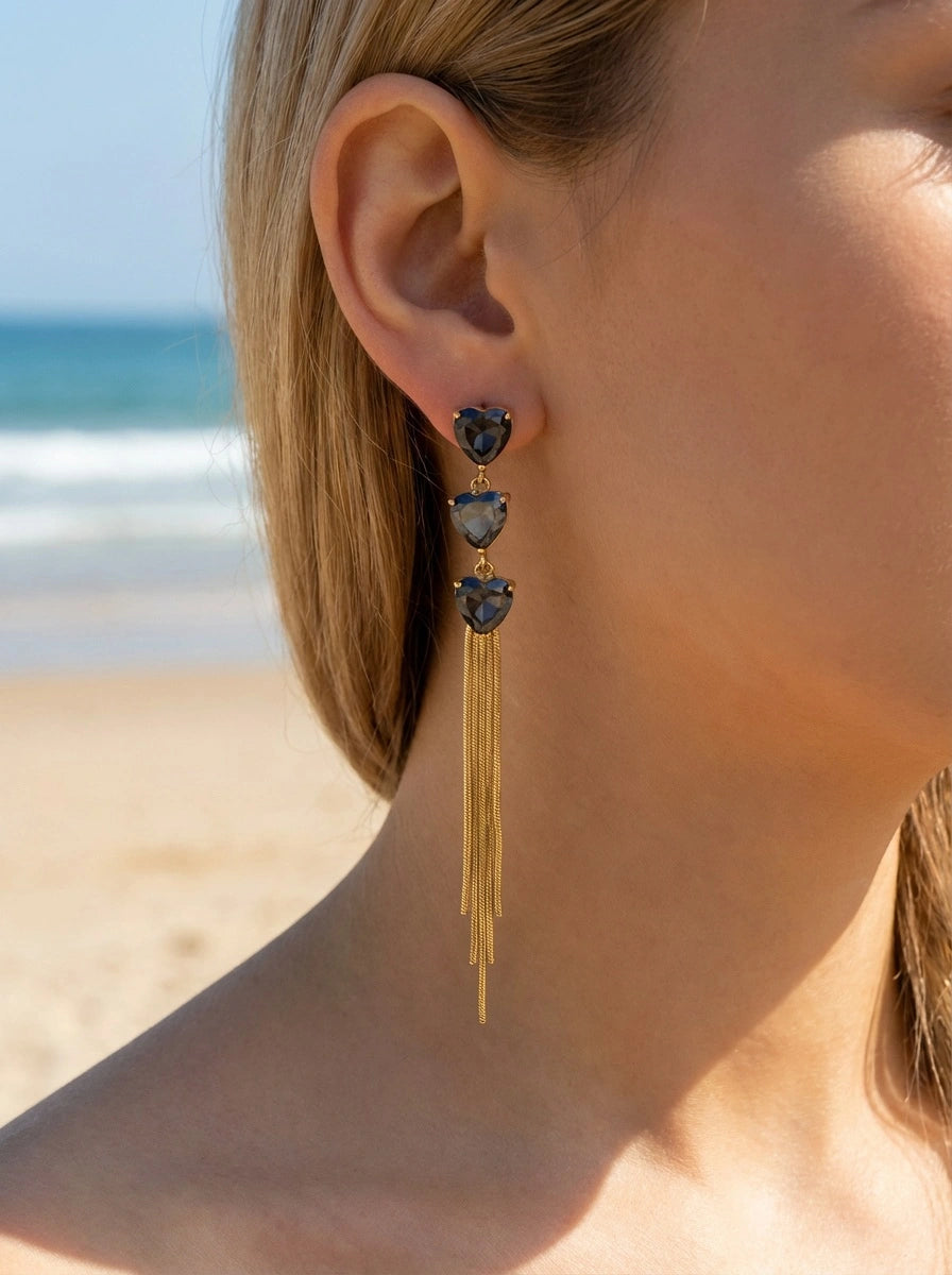 Boucles d’oreilles en acier inoxydable