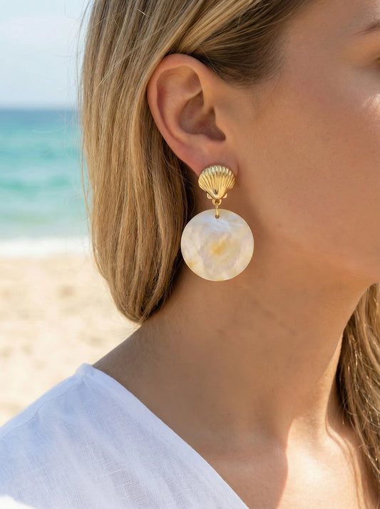 Boucles d’oreilles en acier inoxydable