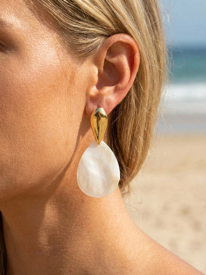 Boucles d’oreilles en acier inoxydable