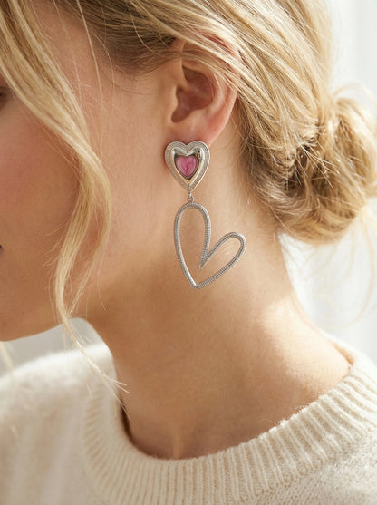 Boucles d’oreilles en acier inoxydable