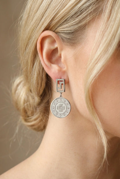 Boucles d’oreilles en acier inoxydable