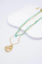 Collier en acier inoxydable - BLEU