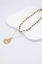 Collier en acier inoxydable - NOIR