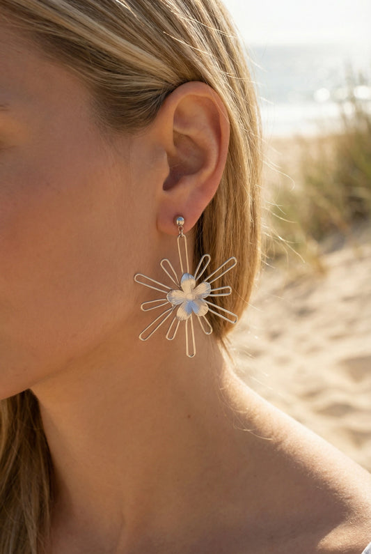 Boucles d’oreilles en acier inoxydable