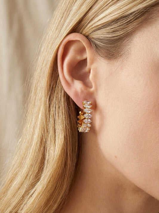Boucles d’oreilles en acier inoxydable
