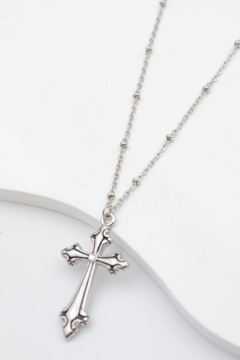 Collier en acier inoxydable - ARGENT