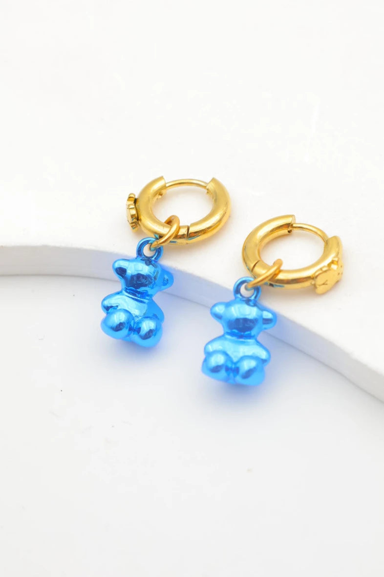 Boucles d’oreilles en acier inoxydable
