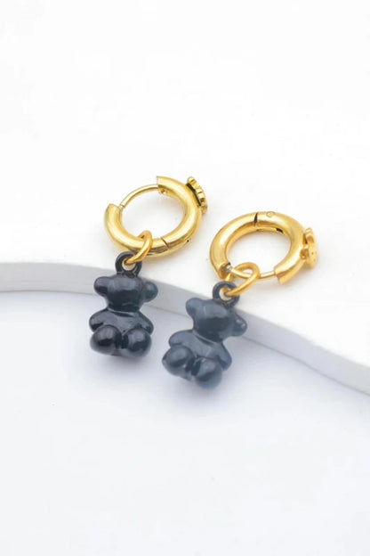 Boucles d’oreilles en acier inoxydable