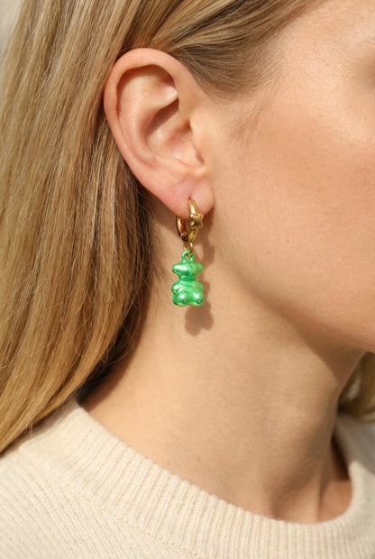 Boucles d’oreilles en acier inoxydable