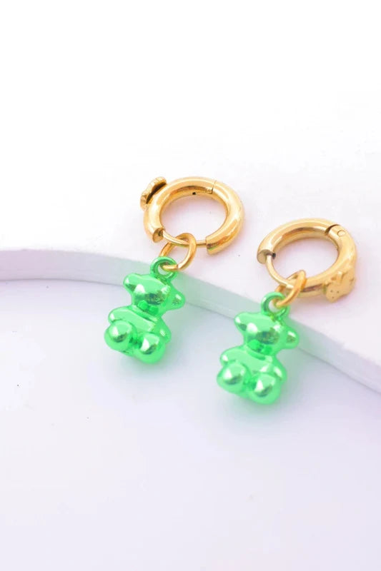 Boucles d’oreilles en acier inoxydable