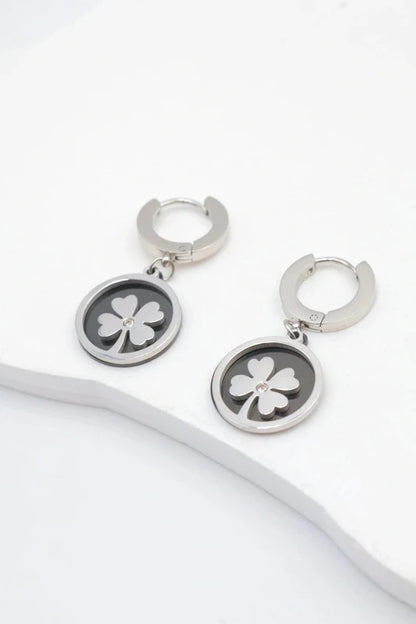 Boucles d’oreilles en acier inoxydable