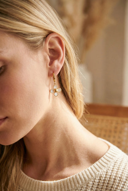 Boucles d’oreilles en acier inoxydable
