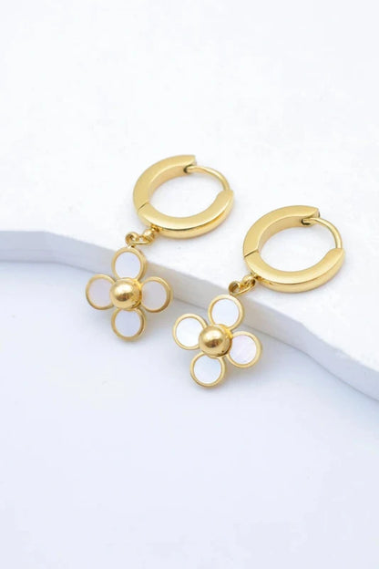 Boucles d’oreilles en acier inoxydable