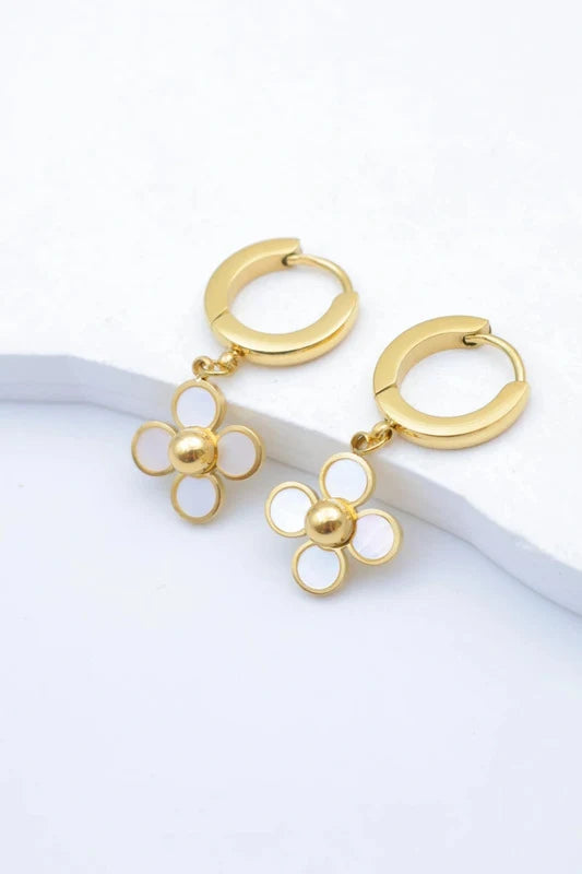 Boucles d’oreilles en acier inoxydable