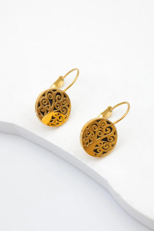 Boucles d’oreilles en acier inoxydable
