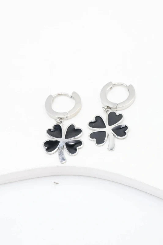 Boucles d’oreilles en acier inoxydable
