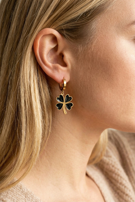 Boucles d’oreilles en acier inoxydable