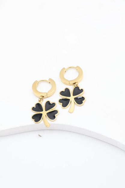 Boucles d’oreilles en acier inoxydable