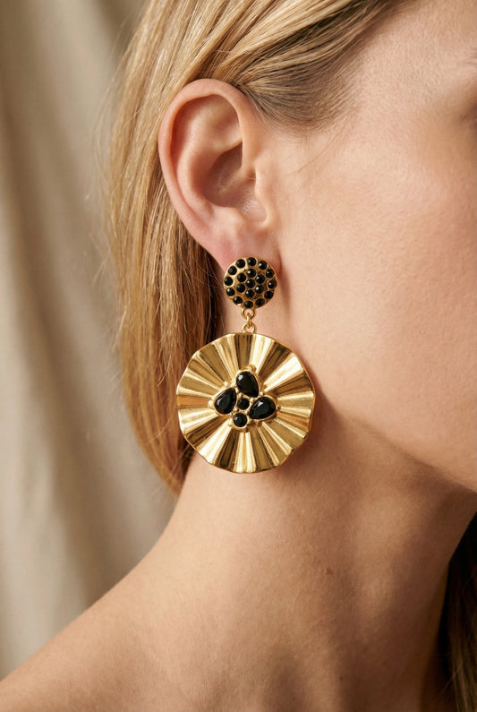 Boucles d’oreilles en acier inoxydable