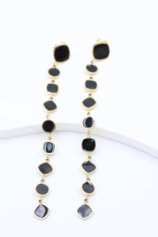 Boucles d’oreilles en acier inoxydable