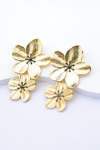 Boucles d'oreilles en acier inoxydable - NOIR