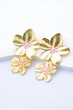 Boucles d'oreilles en acier inoxydable - ROSE