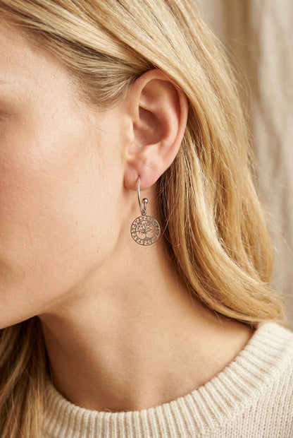 Boucles d’oreilles en acier inoxydable
