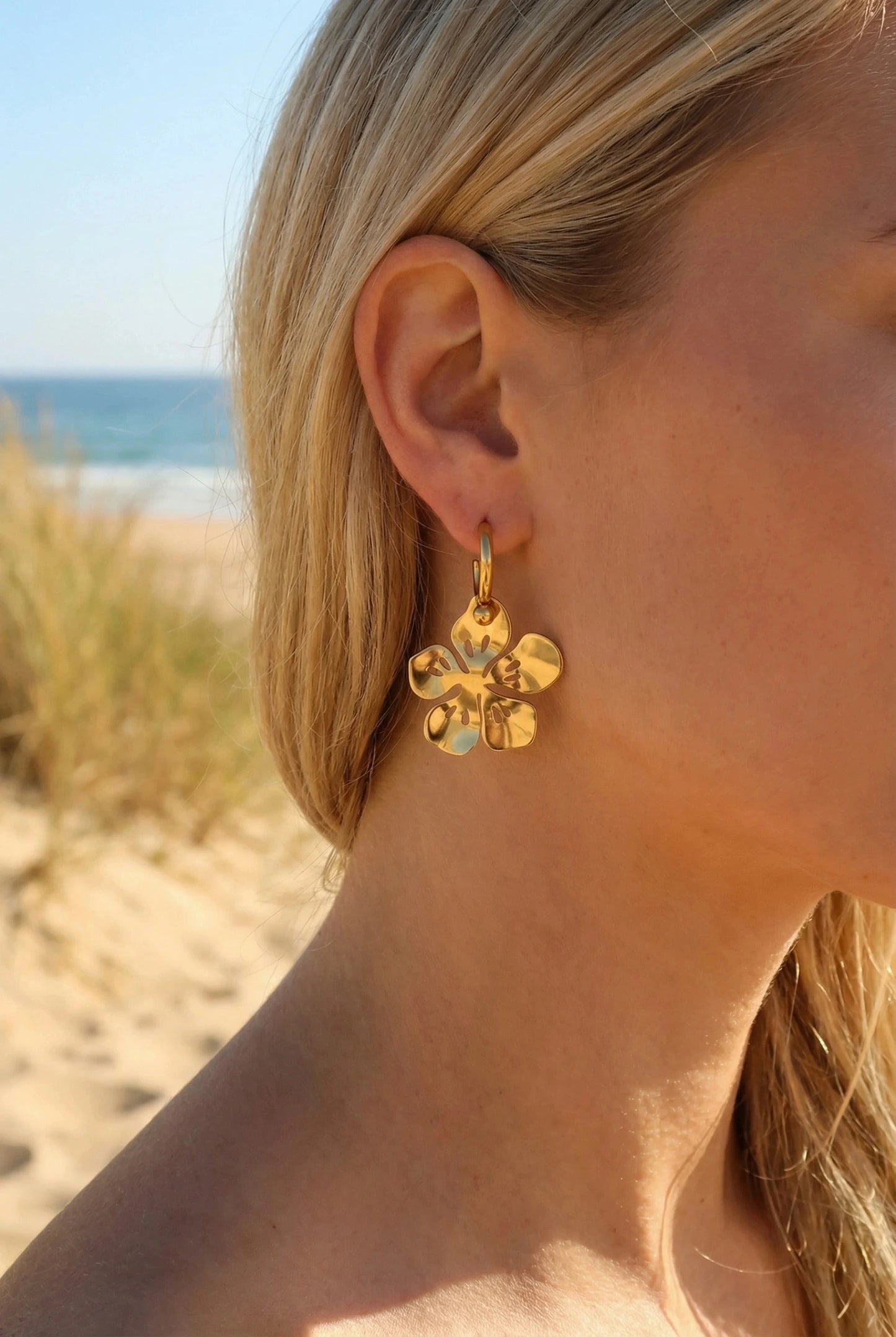 Boucles d’oreilles en acier inoxydable