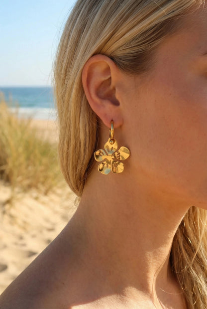 Boucles d’oreilles en acier inoxydable