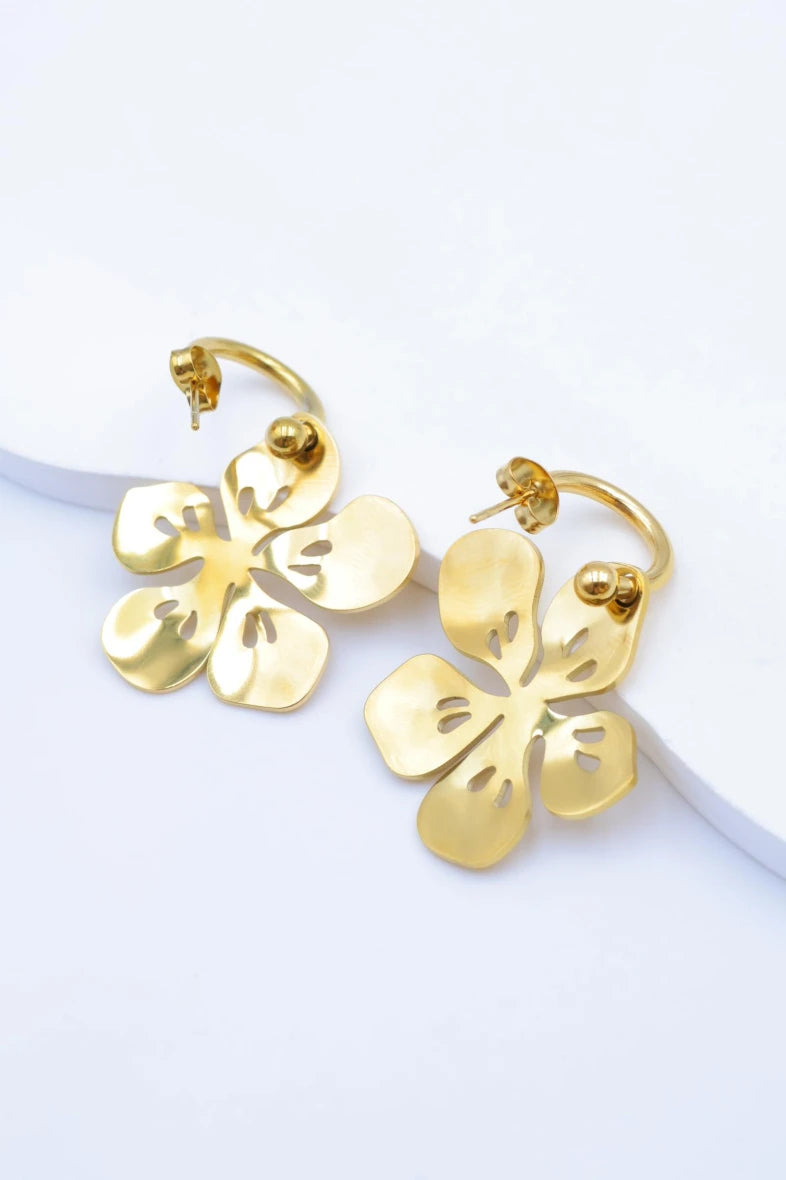 Boucles d’oreilles en acier inoxydable