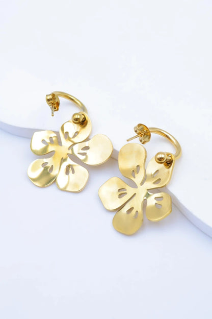 Boucles d’oreilles en acier inoxydable