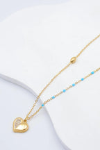 Collier en acier inoxydable - BLEU