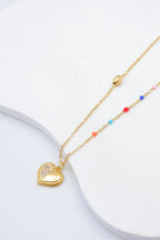 Collier en acier inoxydable - MULTICOLORE