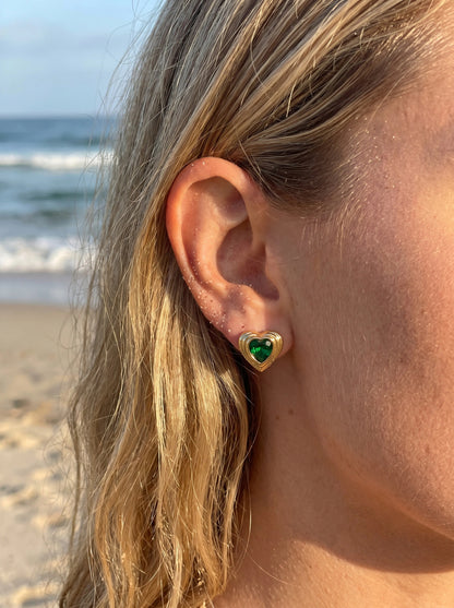 Boucles d’oreilles en acier inoxydable