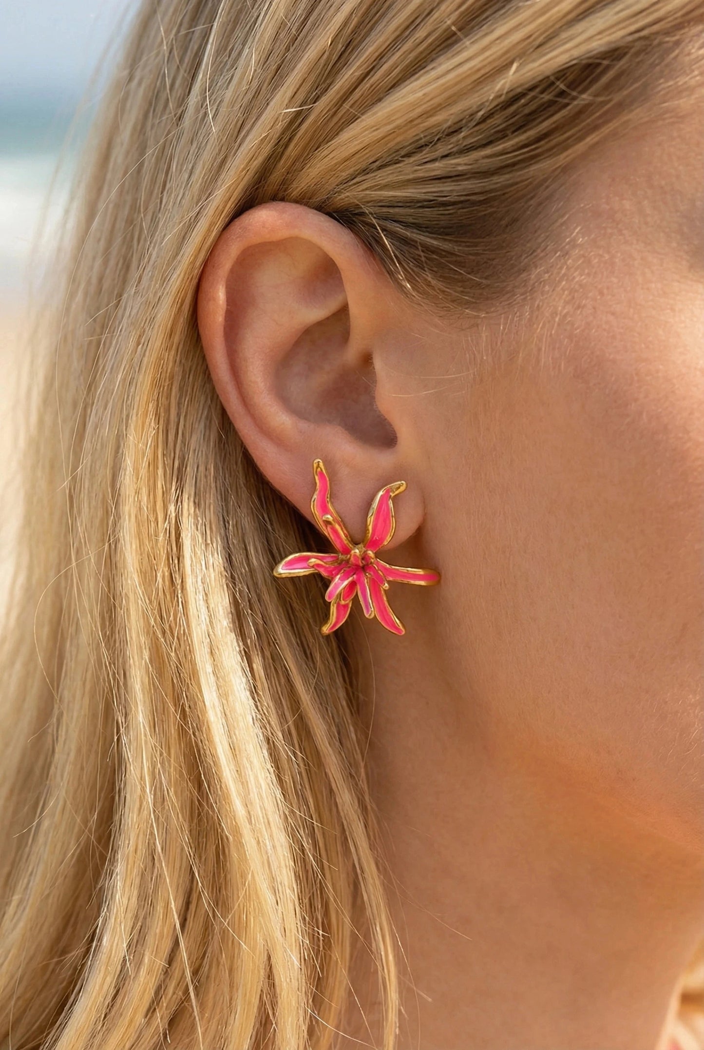 Boucles d’oreilles en acier inoxydable