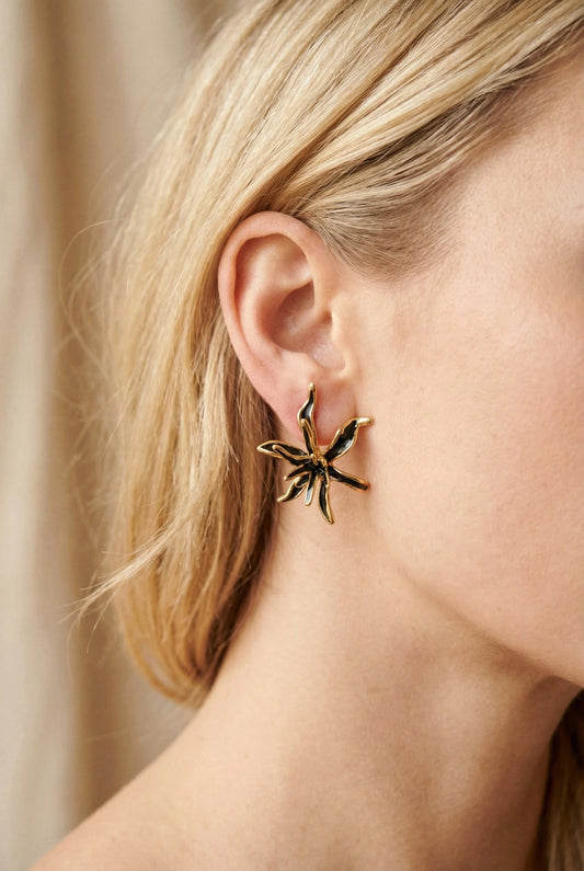 Boucles d’oreilles en acier inoxydable