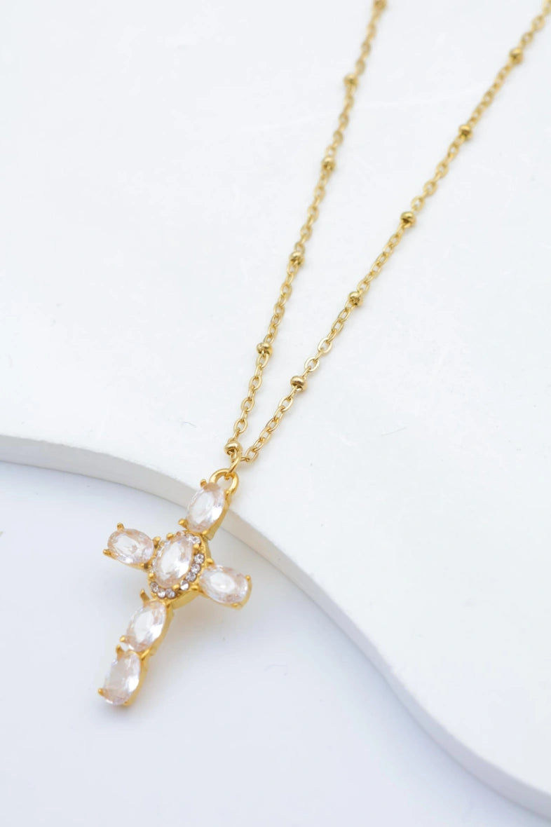 Collier en acier inoxydable - BLANC
