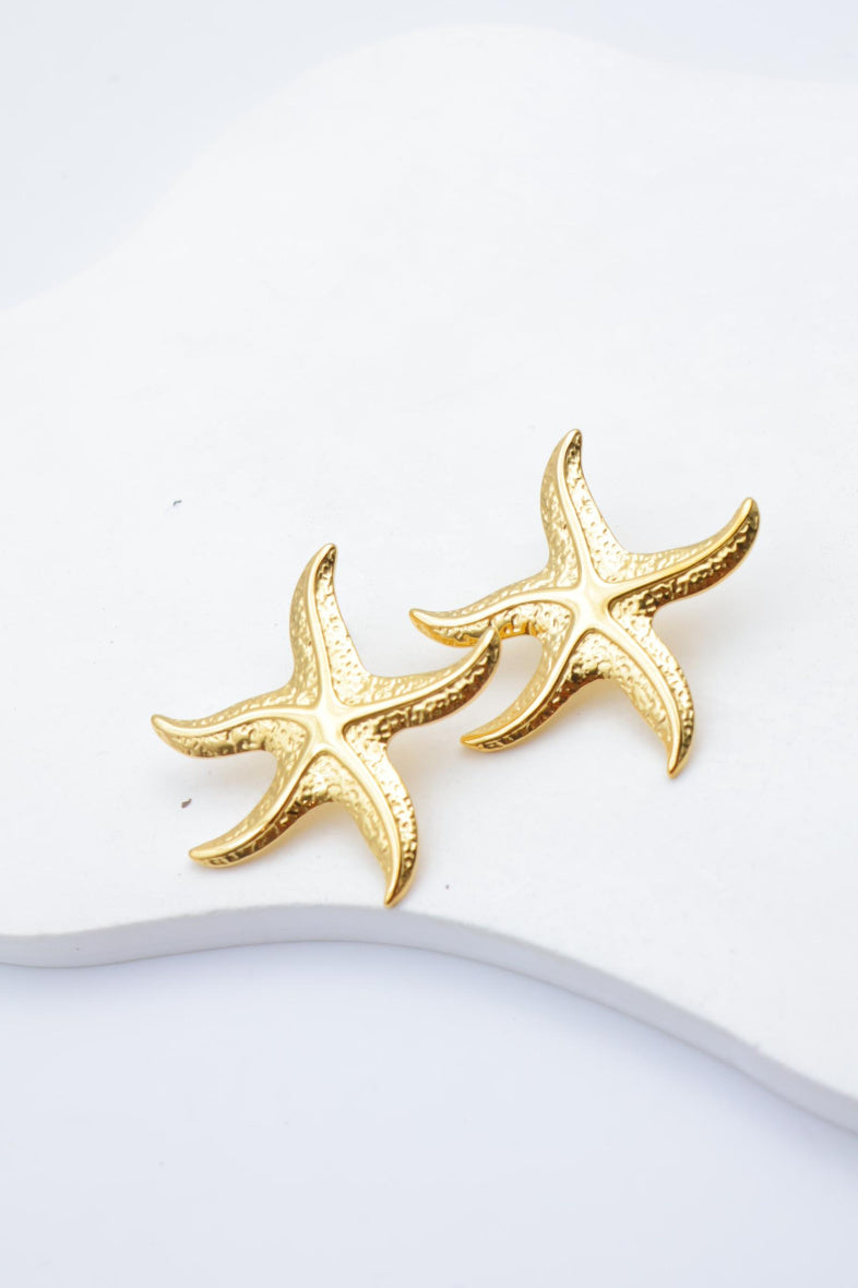 Boucles d'oreilles en acier inoxydable - DORÉ