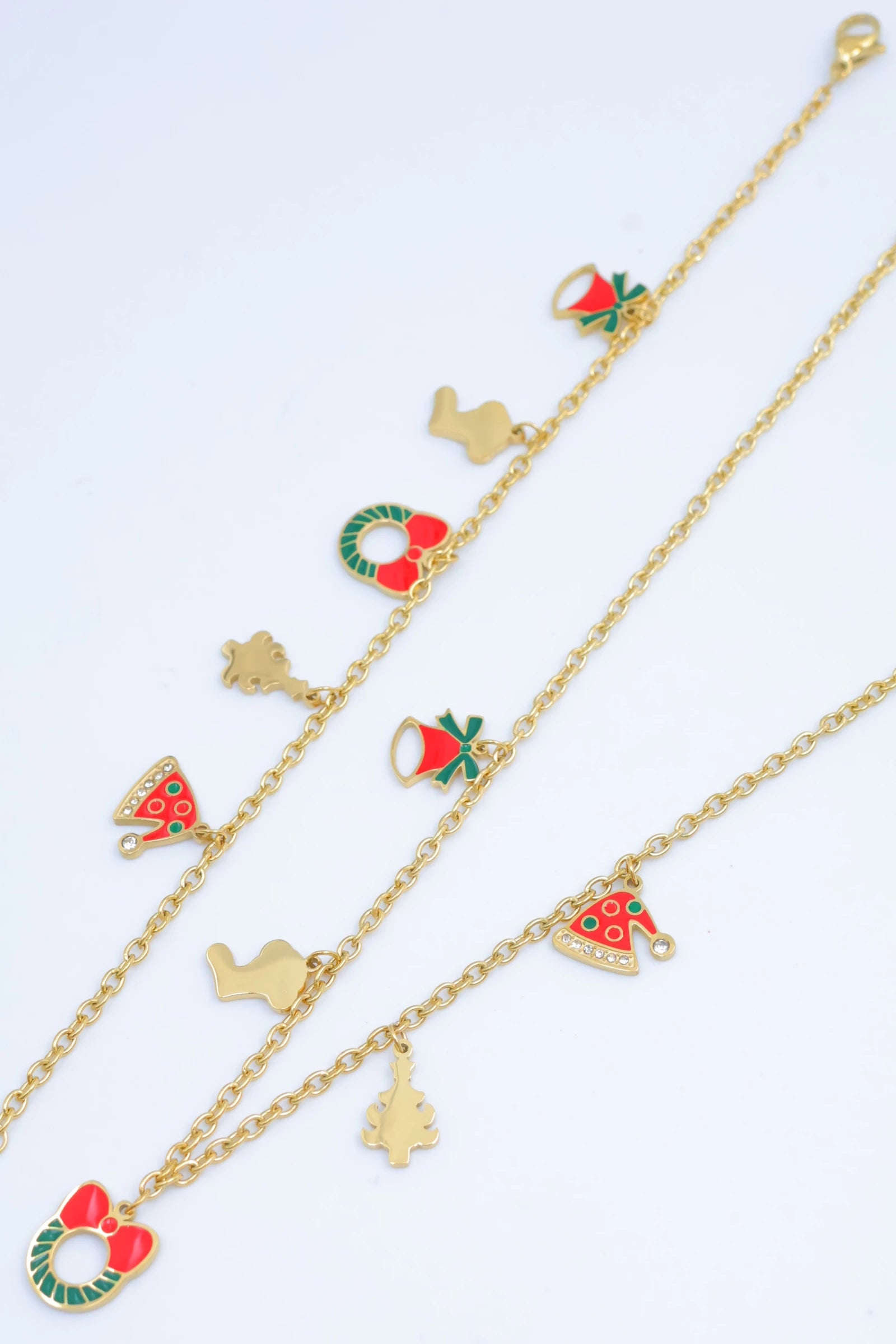 Parure de bijoux en acier inoxydable - DORÉ