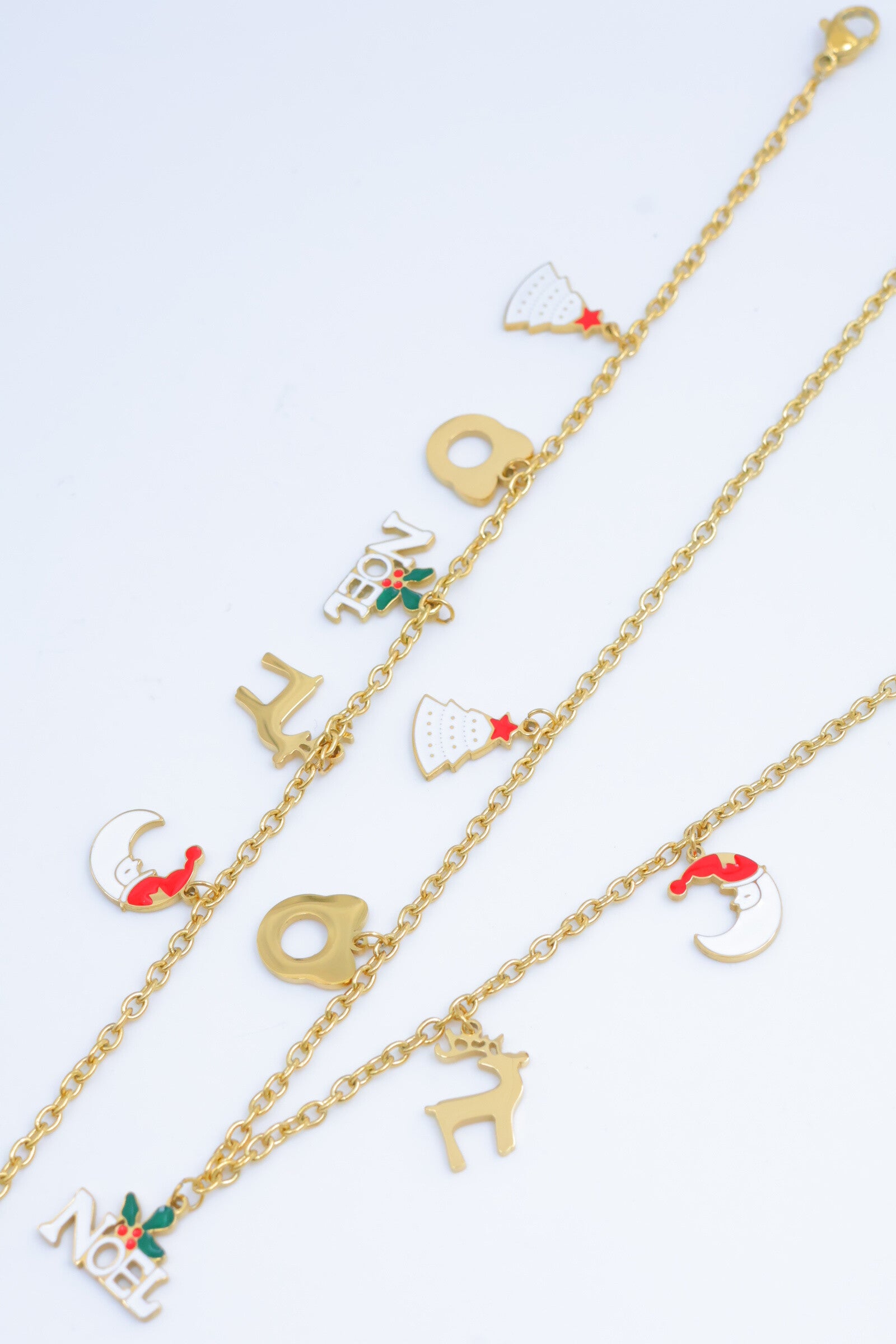 Parure de bijoux en acier inoxydable - DORÉ