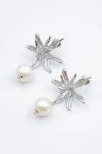 Boucles d'oreilles en acier inoxydable - ARGENT