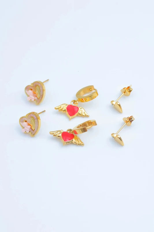 Boucles d’oreilles en acier inoxydable