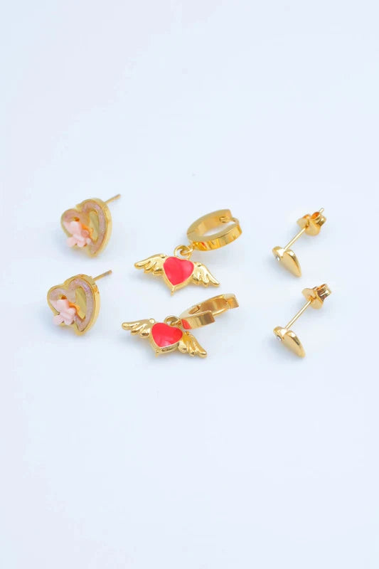 Boucles d’oreilles en acier inoxydable
