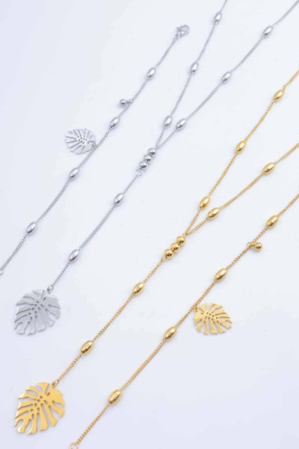 Parure de bijoux en acier inoxydable - DORÉ