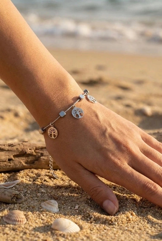Bracelets en acier inoxydable