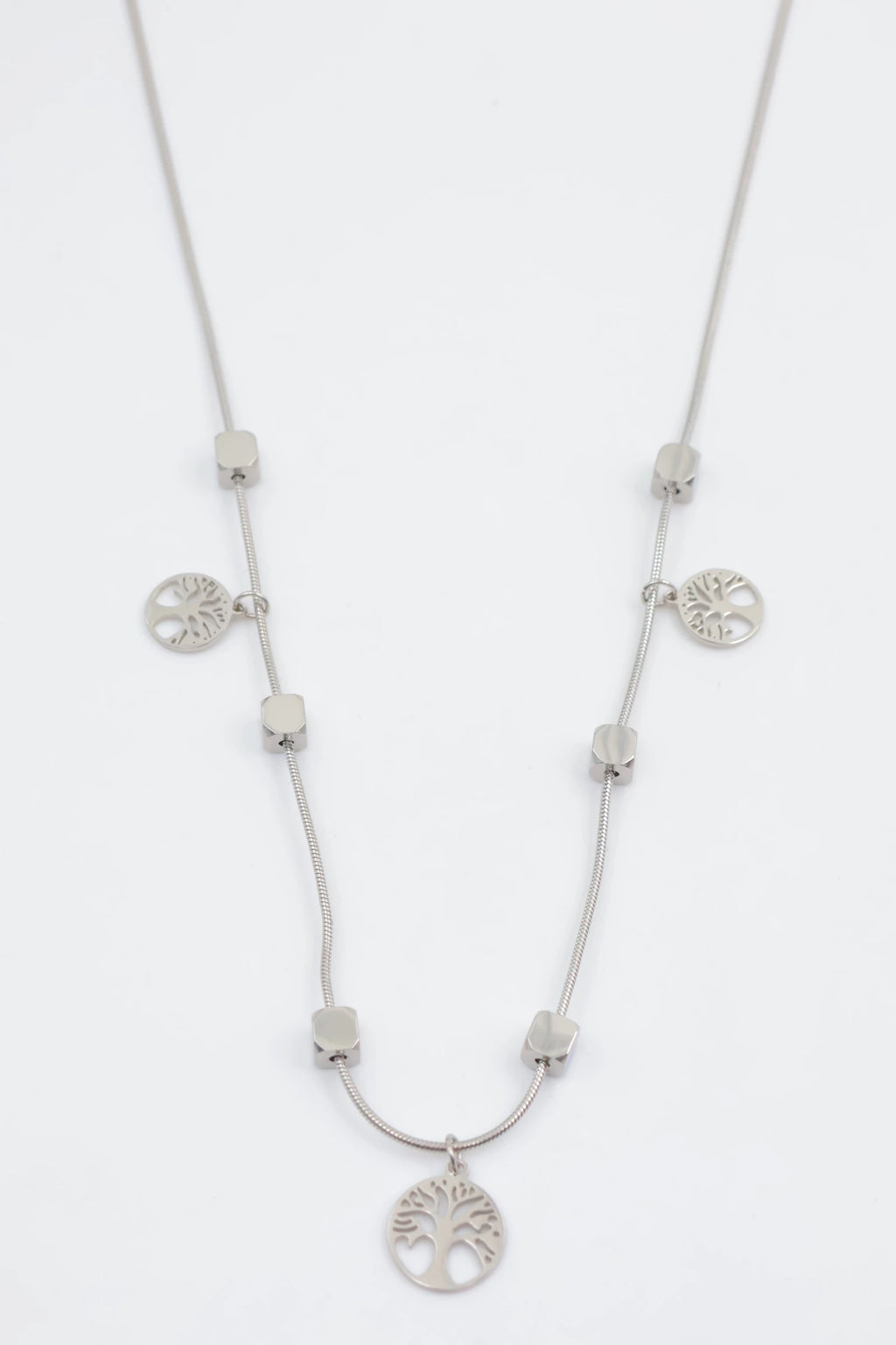 Collier en acier inoxydable - ARGENT