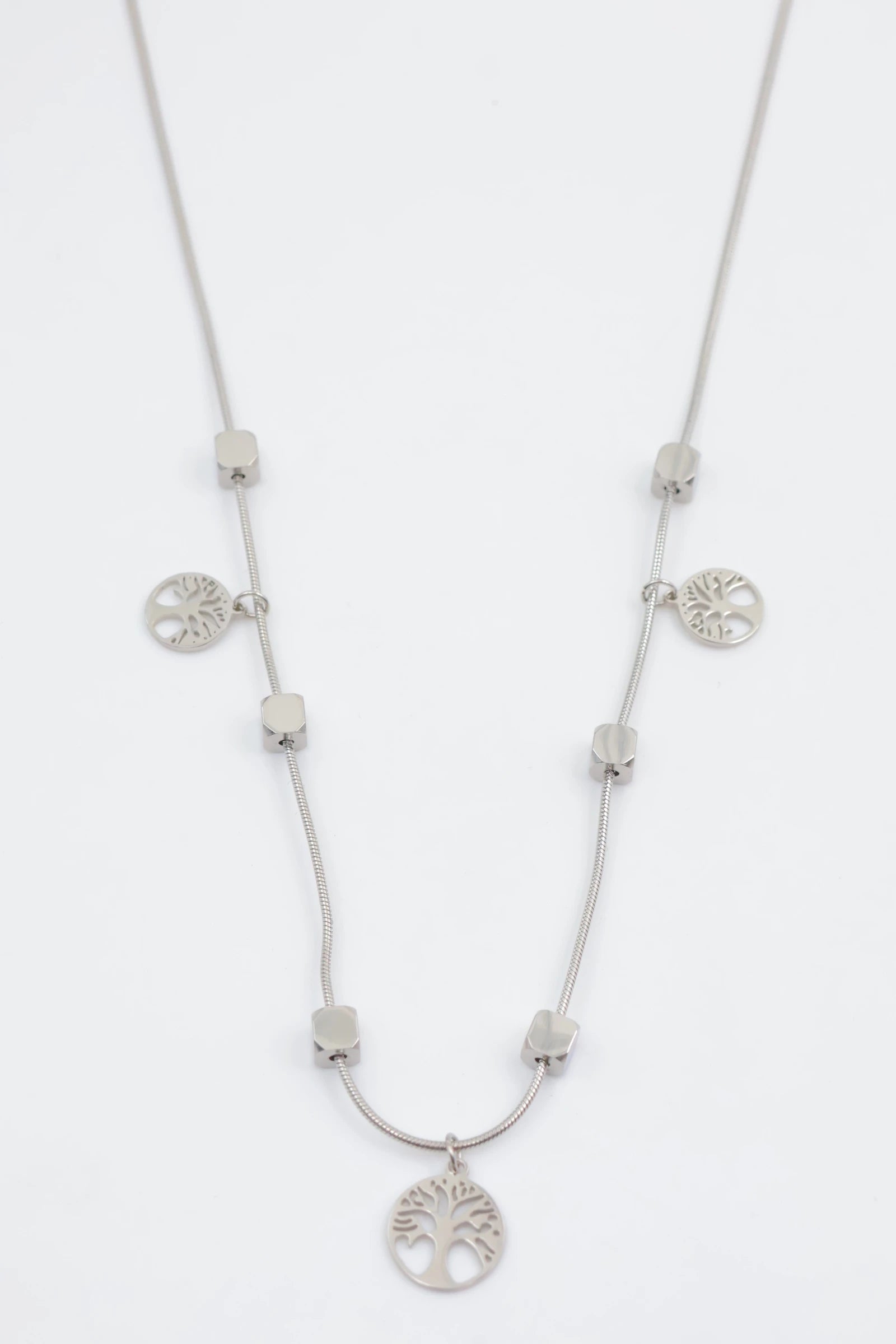 Collier en acier inoxydable - ARGENT