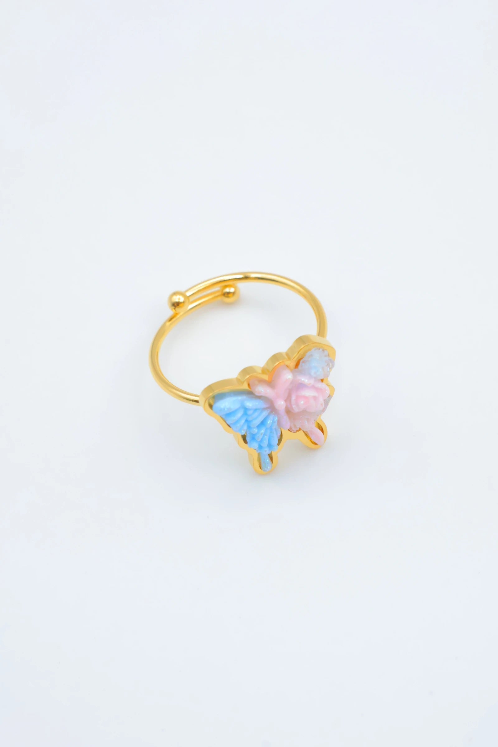 Bague en acier inoxydable ajustable - DORÉ