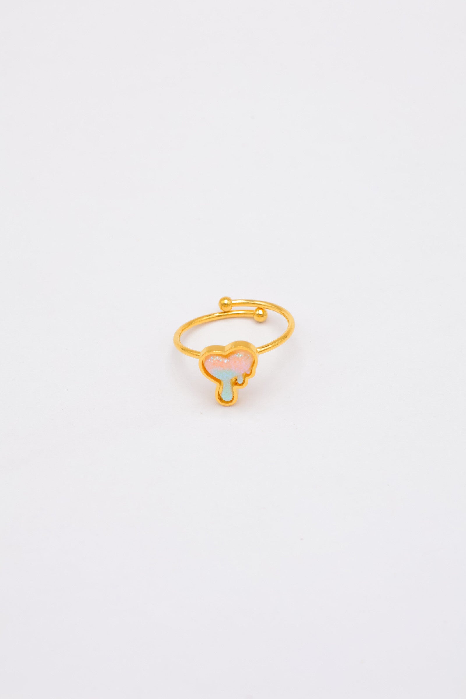Bague en acier inoxydable ajustable - DORÉ