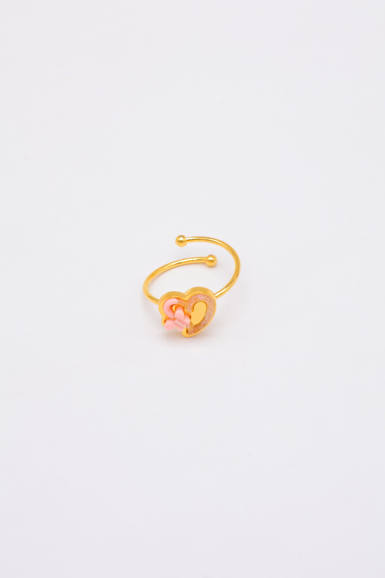 Bague en acier inoxydable ajustable - DORÉ